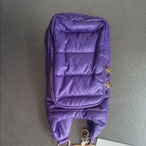 Wanderful Elegant Purple Women's Quilted Backpack